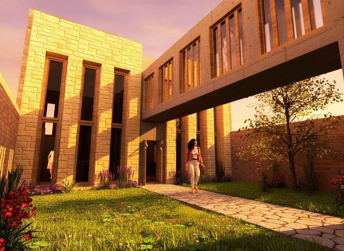 Temple House concept